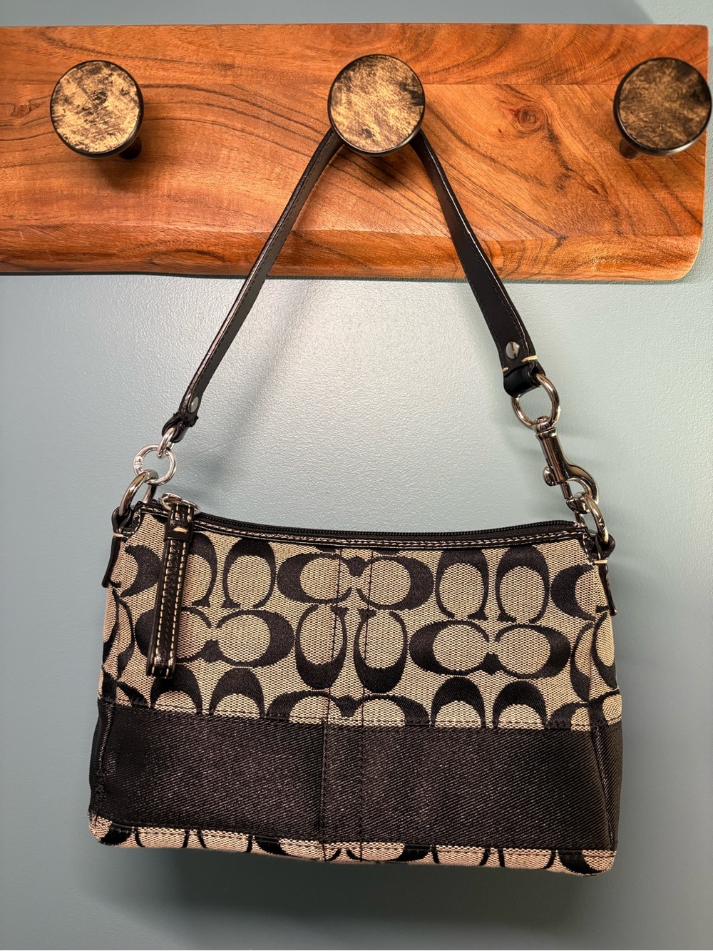 VINTAGE COACH DEMI MINI BAG